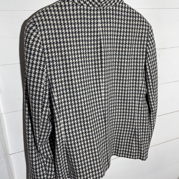 VINTAGE Pendleton Houndstooth Blazer 100% Wool Perfect Condition - Picture 4 of 7